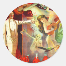 The Great Raymond! Round Sticker