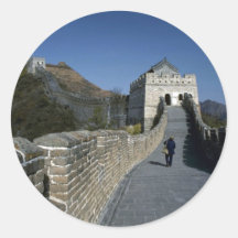 The Great Wall, Beijing, China Stickers