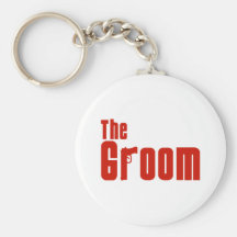 The Groom (Mafia Red) Keychain