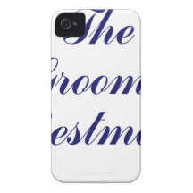 The Grooms Bestman iPhone 4 Cover