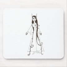 The Hair Fairy Mouse Pads