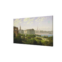 The Hamburg Kunsthalle Stretched Canvas Print