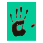 The Hand Print Post Card
