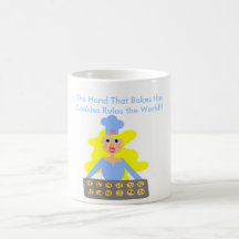 The Hand That Bakes the Cookies Mug-Blonde