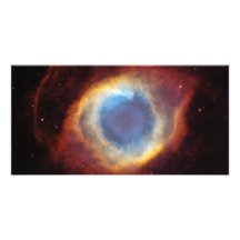 The Helix Nebula NGC 7293 Caldwell 63 Photo Greeting Card