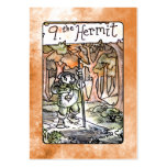 The Hermit Tarot Card Business Card Template