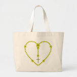 The Holy Rosary Canvas Bags