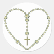 The Holy Rosary Sticker