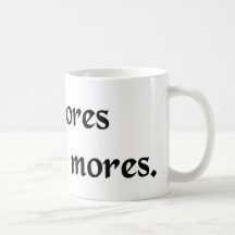 The honours change the customs. coffee mug