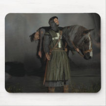 The hospitaller knight mouse pads