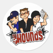 The Hounds Cartoon Sticker
