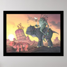 The hunt print