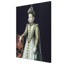 The Infanta Isabel Clara Eugenie  1579 Gallery Wrap Canvas