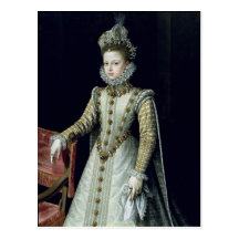 The Infanta Isabel Clara Eugenie  1579 Postcard