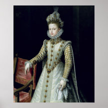 The Infanta Isabel Clara Eugenie  1579 Print