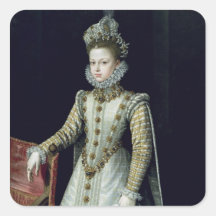 The Infanta Isabel Clara Eugenie  1579 Stickers