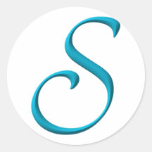 The Initial S Stickers