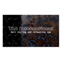 "The International" Business Card Template