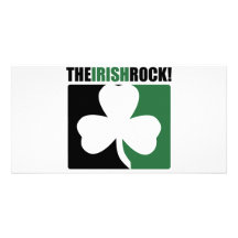 The Irish Rocks! Photo Card Template