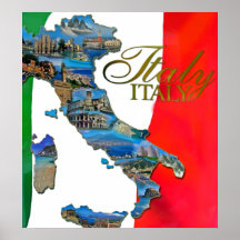 The Italian "Boot" Print