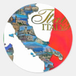 The Italian "Boot" Stickers