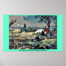 The Japanese army by Nakajima,Ishimatsu Poster
