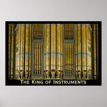 The King of Instruments organ poster - Birmingham