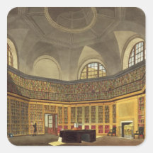 The King's Library, Buckingham House, from 'The Hi Square Stickers
