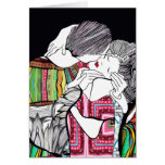 The Kiss Greeting Card