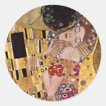 The Kiss, Gustav Klimt Stickers