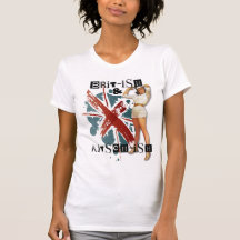 The Kitsch Bitsch : Brit-ish & Kitsch-ish Pin-Up T-shirt
