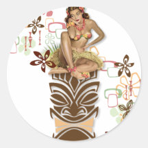 The Kitsch BItsch : Hula Hips! Stickers