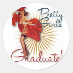 The Kitsch Bitsch : Pretty Girls Graduate! Stickers