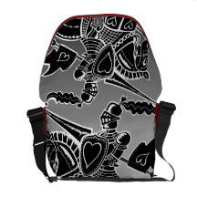 The Knight of Love Messenger Bag