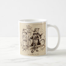 The Lady and the Tiger by Clifford K. Berryman Mug