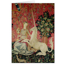 The Lady and the Unicorn: 'Sight' Card