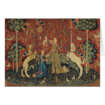 The Lady and the Unicorn: 'Taste' Cards
