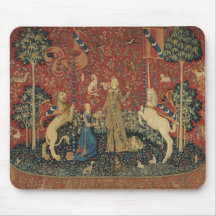 The Lady and the Unicorn: 'Taste' Mousepad