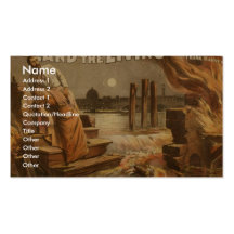 The Land of the Living Business Cards