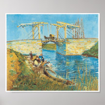 The Langlios Bridge, Vincent Van Gogh Poster