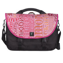 The Language of Love Laptop Bag