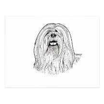 THE LHASA APSO POSTCARDS