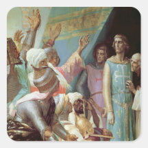 The Life of St. Louis Square Stickers