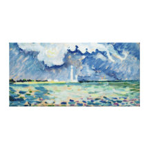 The Lighthouse at Gatteville Canvas Print