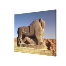 The Lion of Babylon Stretched Canvas Prints