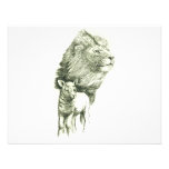 THE LION & THE LAMB PERSONALIZED INVITE