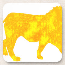 THE LIONS SUN BEVERAGE COASTER