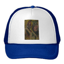 the literature holder trucker hats