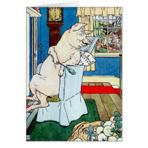 The Little Pigs Card