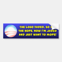 The Logo Faded Bumper Sticker